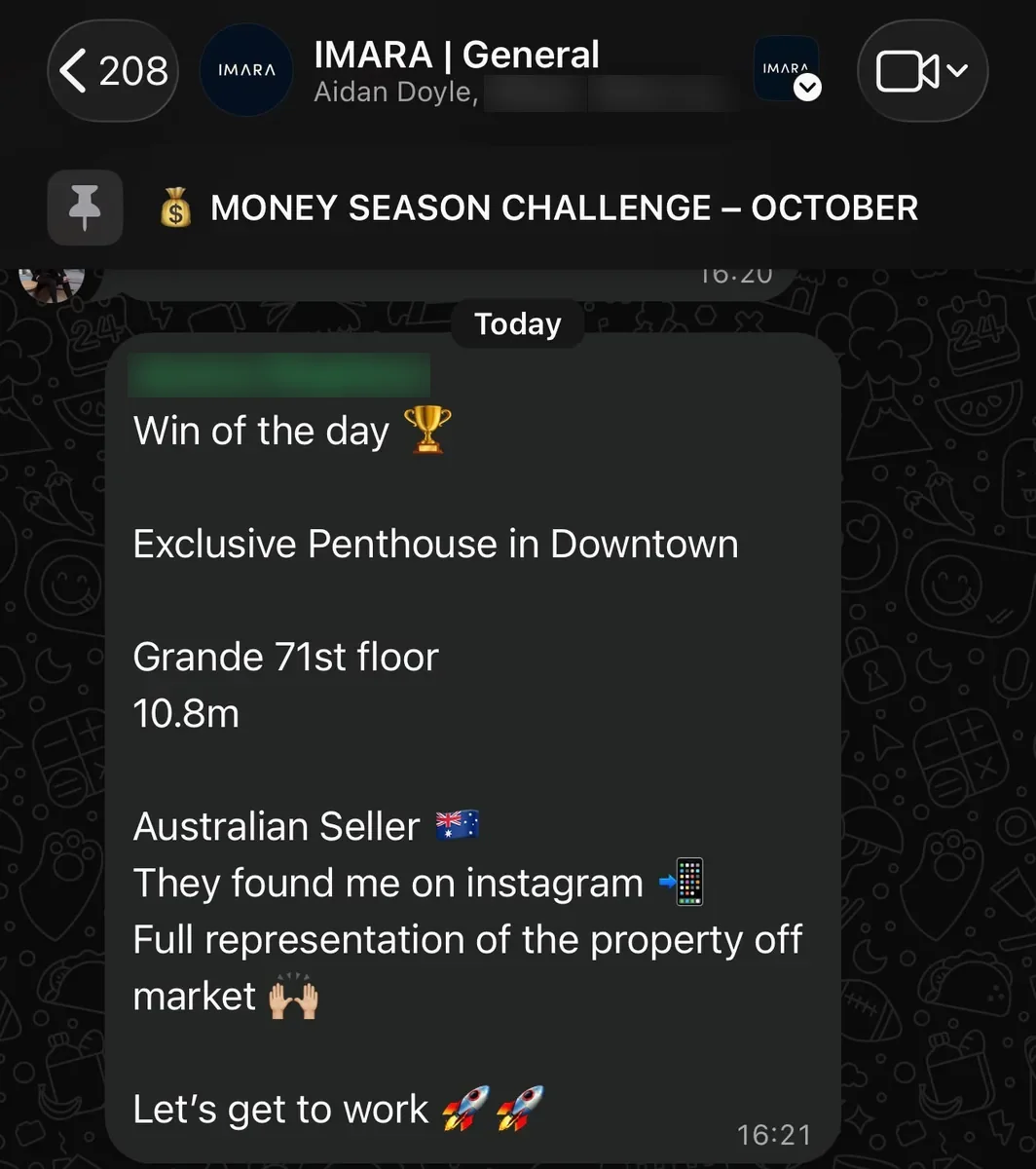 Win of the day — AED 10.8m penthouse listing from an Instagram seller